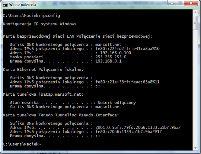 Ipconfig